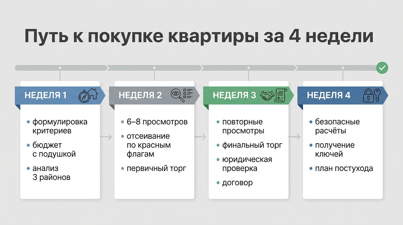 Путь к покупке квартиры